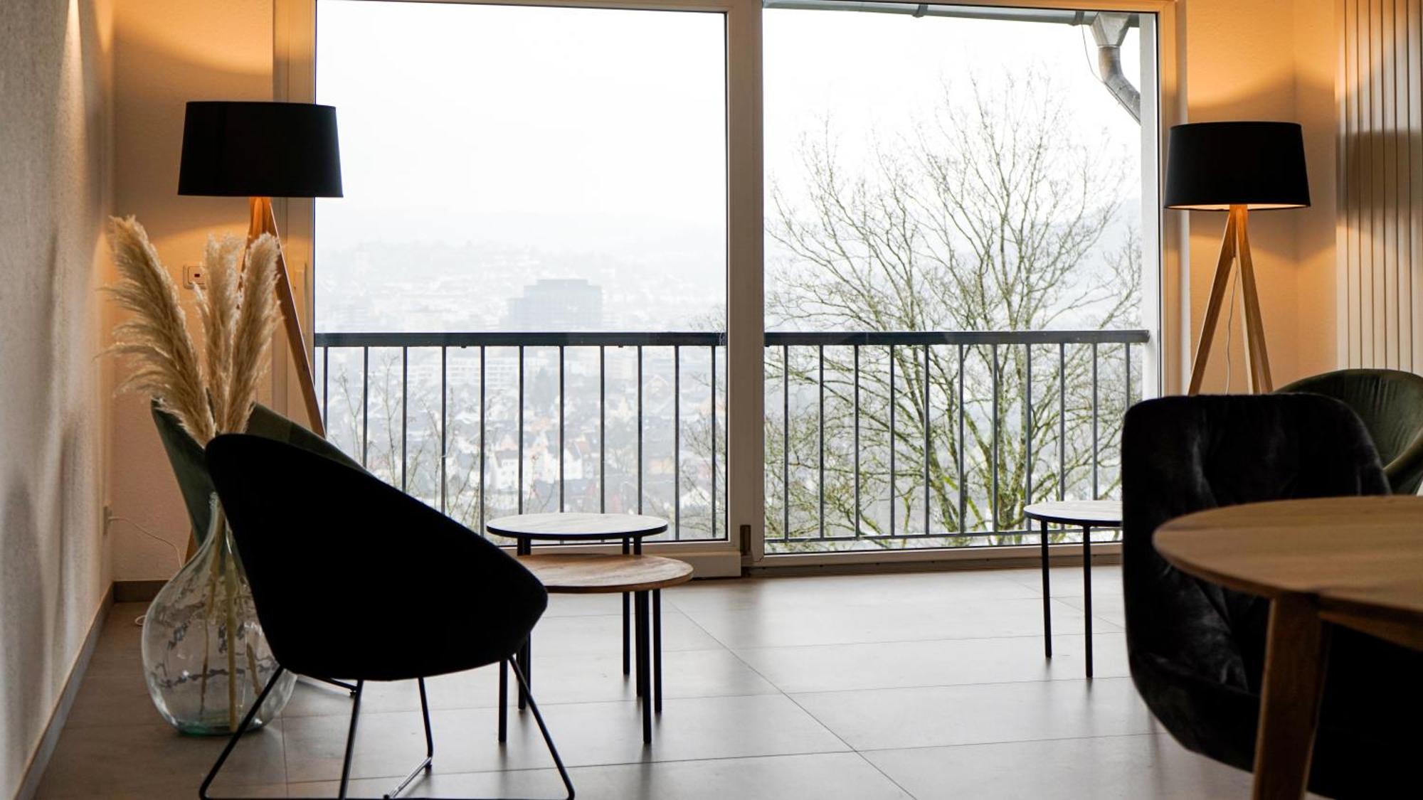 Si-View Doppelzimmer Zimmer 10 - Hotel Siegen Bagian luar foto